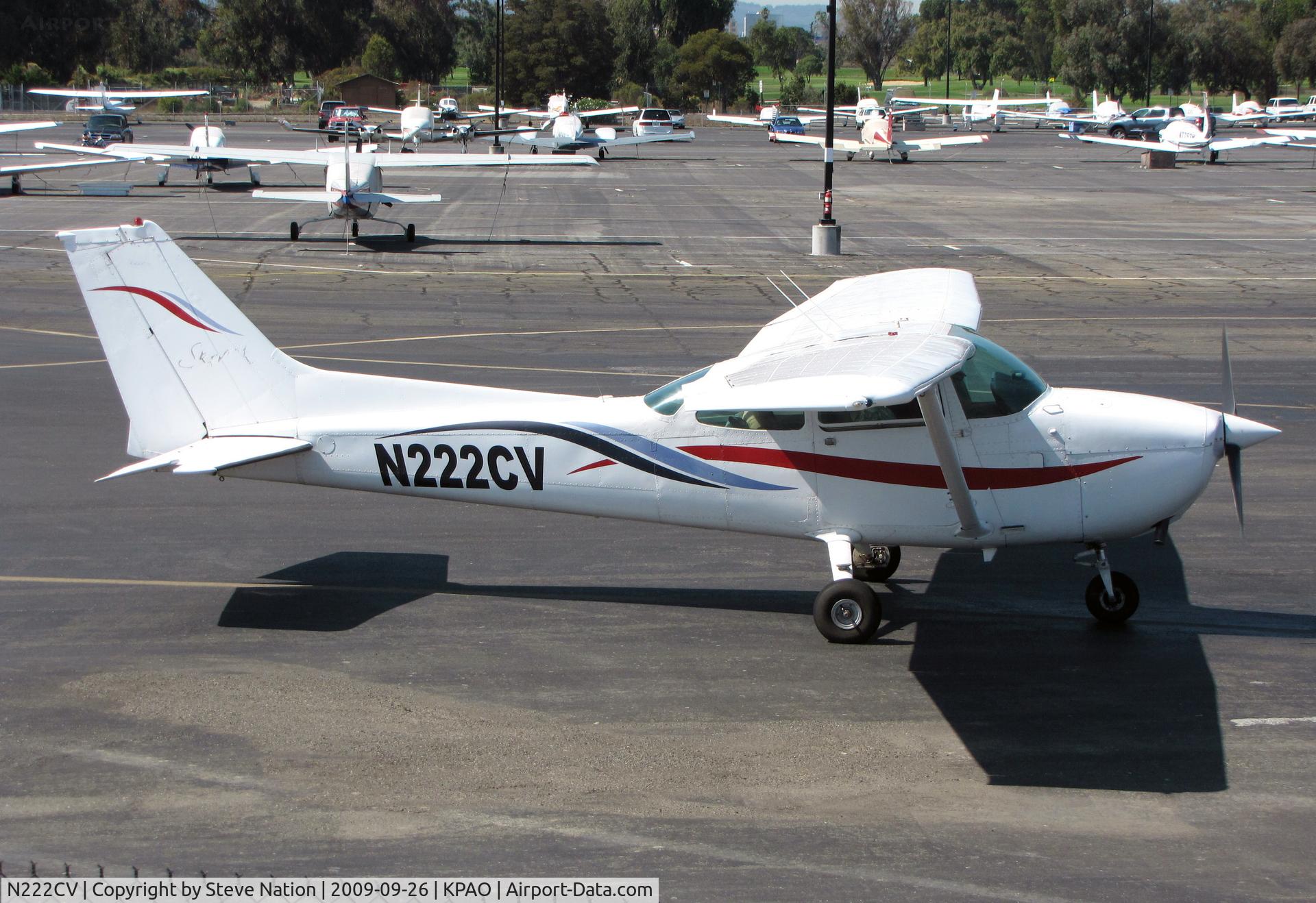 N222CV, Cessna 172M C/N 17267000, Cessna 172M ready for flight home to southern California