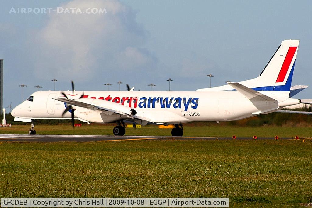 G-CDEB, 1996 Saab 2000 C/N 2000-036, Eastern Airways
