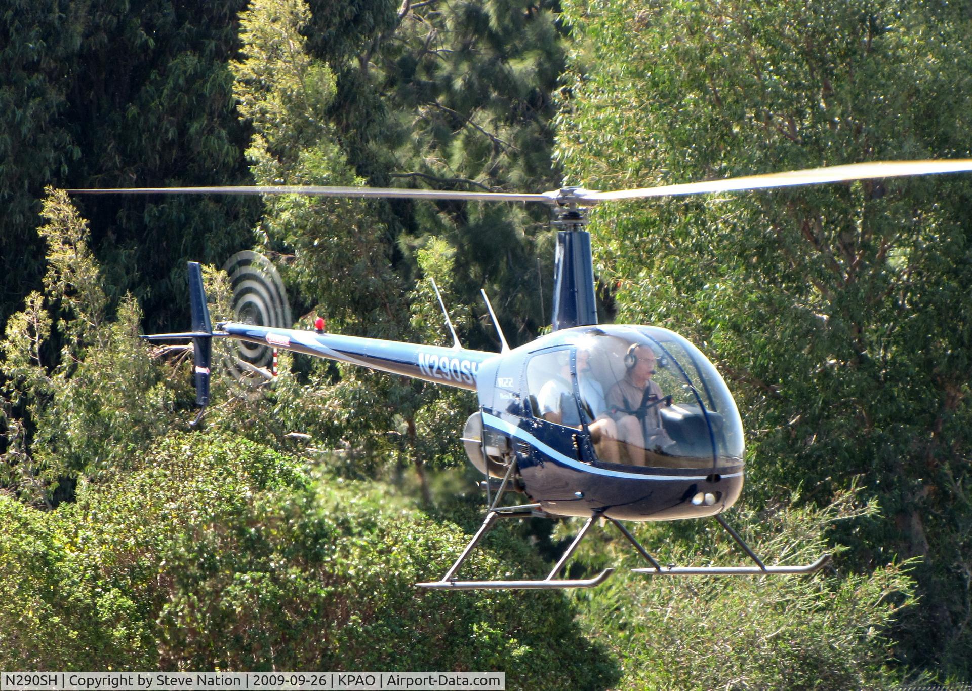 N290SH, 2007 Robinson R22 BETA C/N 4186, Parker Helicopter's 2007 Robinson Helicopter R22 BETA visiting from Watsonville, CA