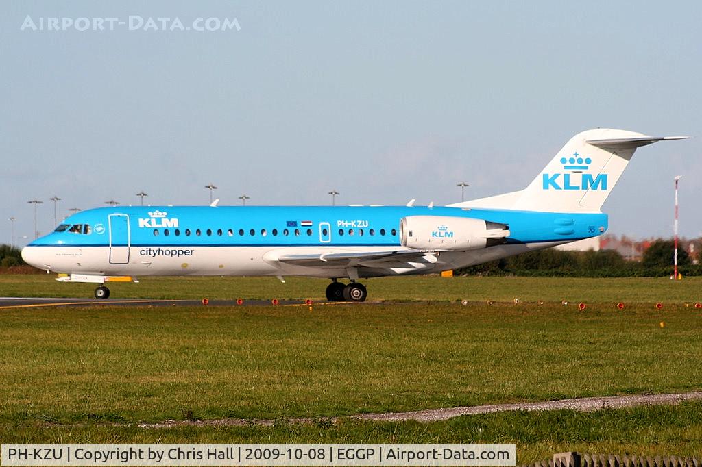 PH-KZU, 1995 Fokker 70 (F-28-0070) C/N 11543, KLM