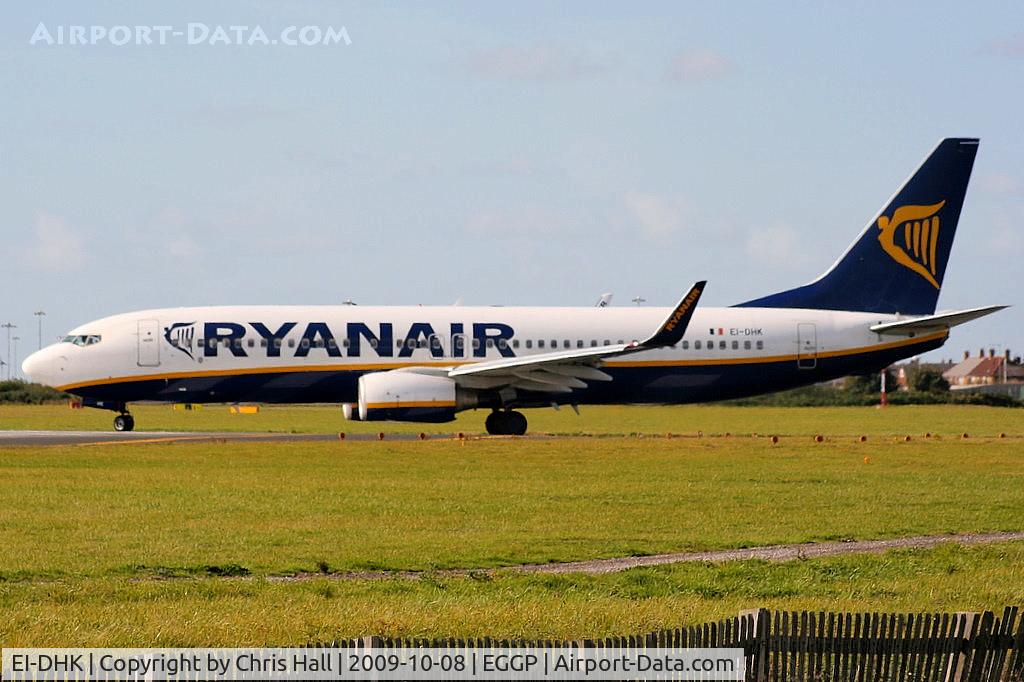 EI-DHK, 2005 Boeing 737-8AS C/N 33820, Ryanair