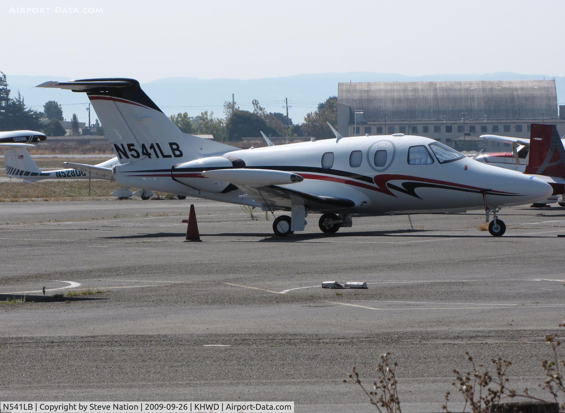 N541LB, 2007 Eclipse Aviation Corp EA500 C/N 000041, 2007 Eclipse Aviation Corp EA500 (Hayward seems to be the home-away-from-home for 500s)