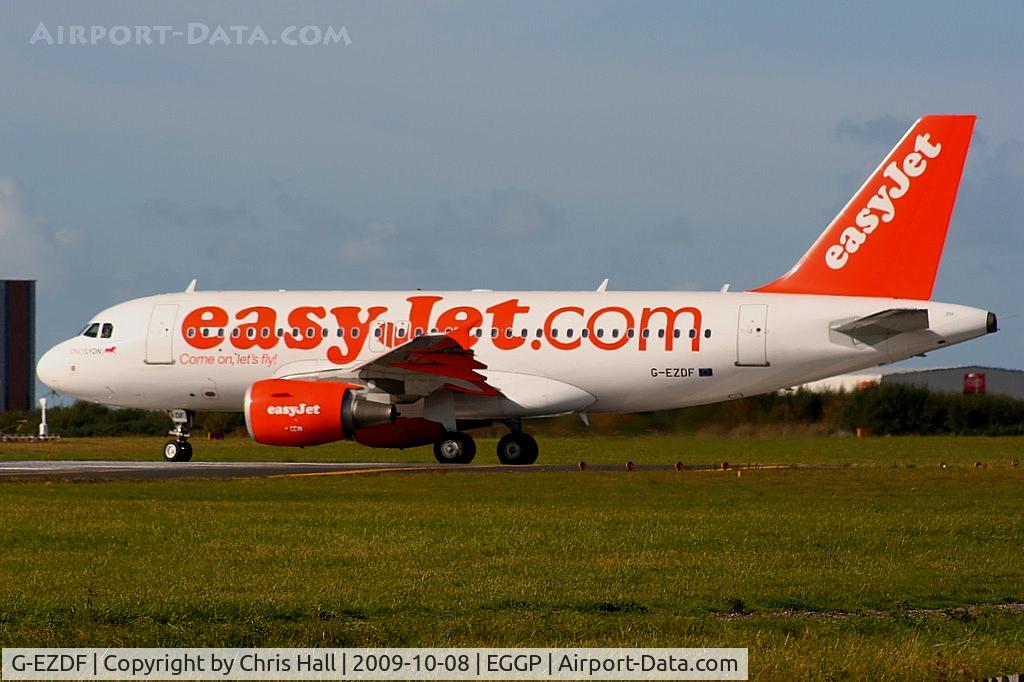 G-EZDF, 2008 Airbus A319-111 C/N 3432, Easyjet