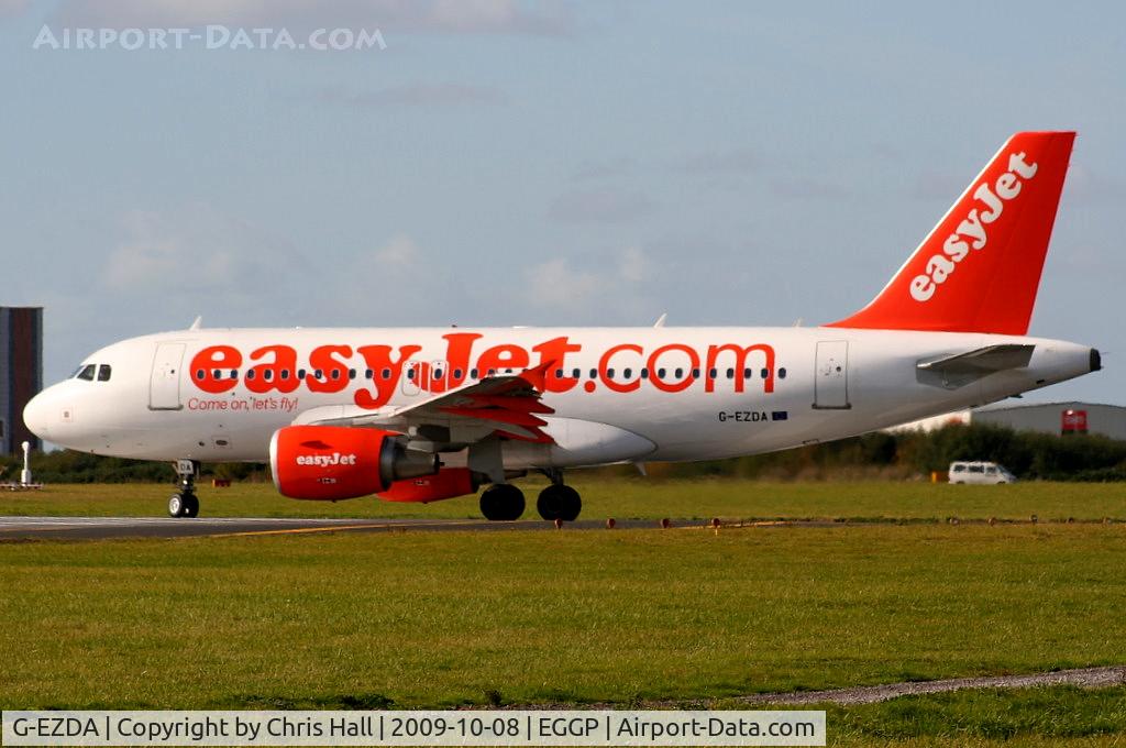 G-EZDA, 2008 Airbus A319-111 C/N 3413, Easyjet