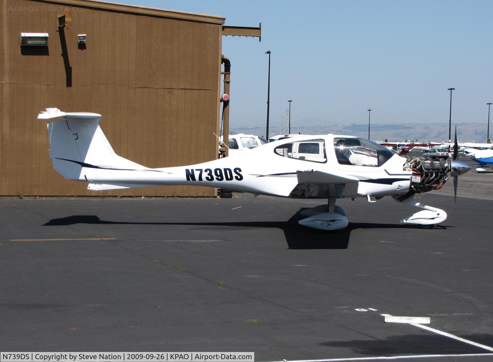 N739DS, 2006 Diamond DA-40 Diamond Star C/N 40.739, Dry Creek Olive Co 2006 Diamond Aircraft Ind Inc DA 40 in more maintenance