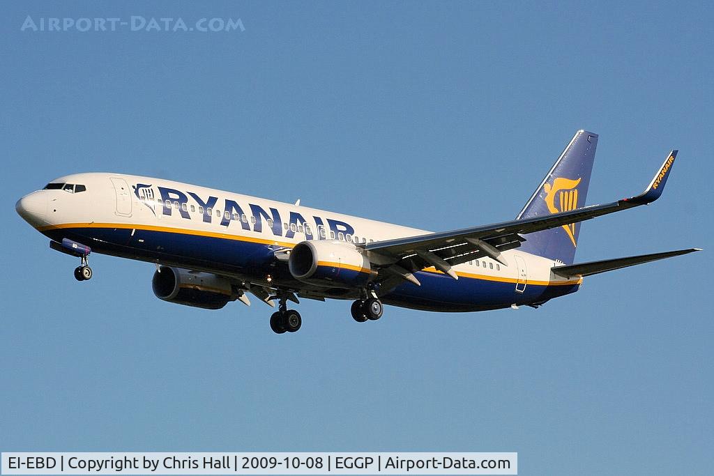 EI-EBD, 2009 Boeing 737-8AS C/N 37522, Ryanair