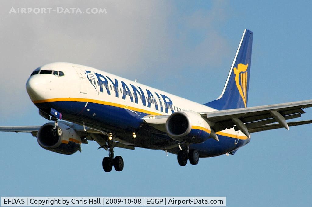 EI-DAS, 2003 Boeing 737-8AS C/N 33553, Ryanair