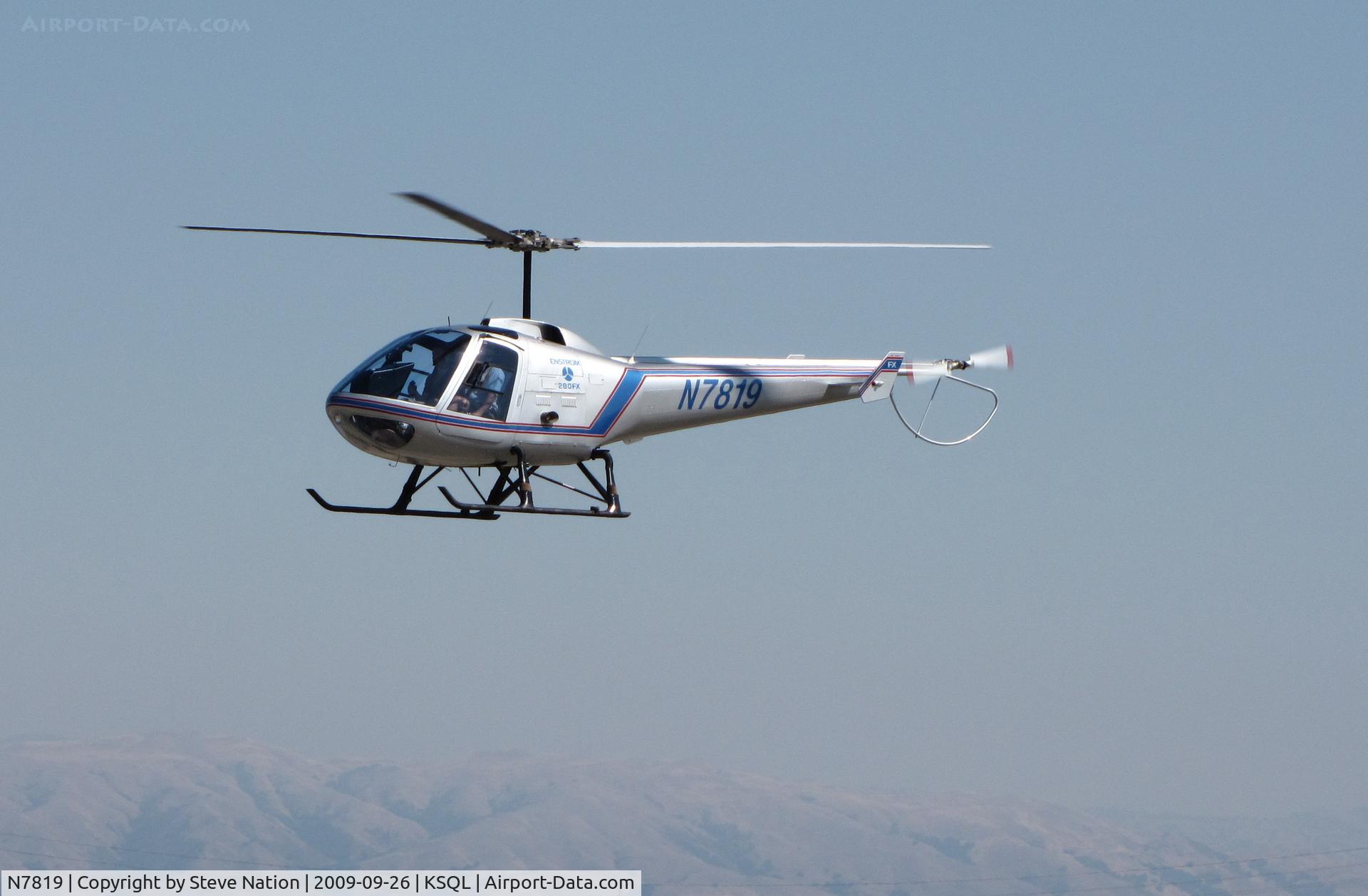 N7819, 2002 Enstrom 280FX Shark C/N 2092, Locally-based 2002 Enstrom 280FX