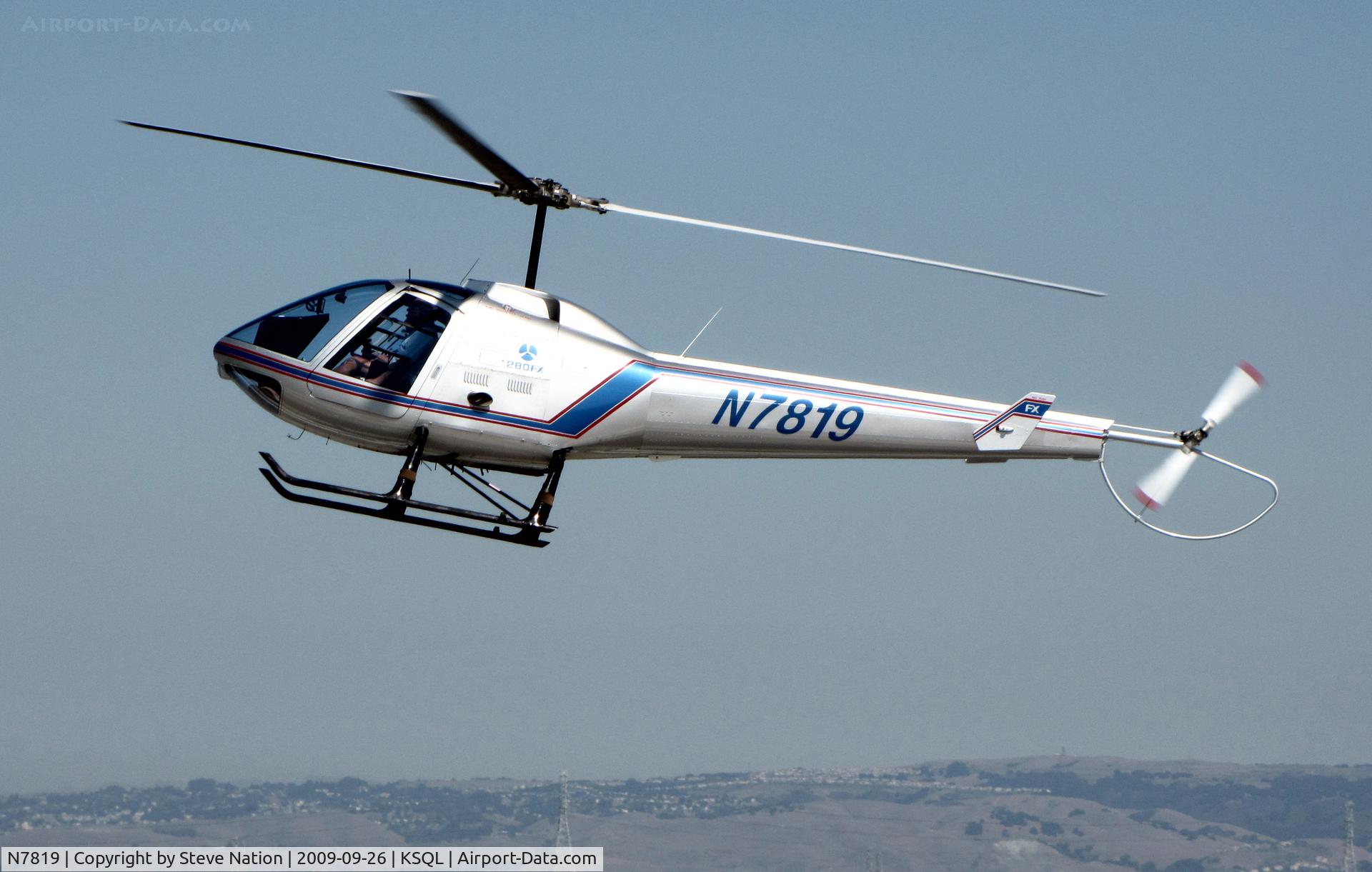 N7819, 2002 Enstrom 280FX Shark C/N 2092, Locally-based 2002 Enstrom 280FX