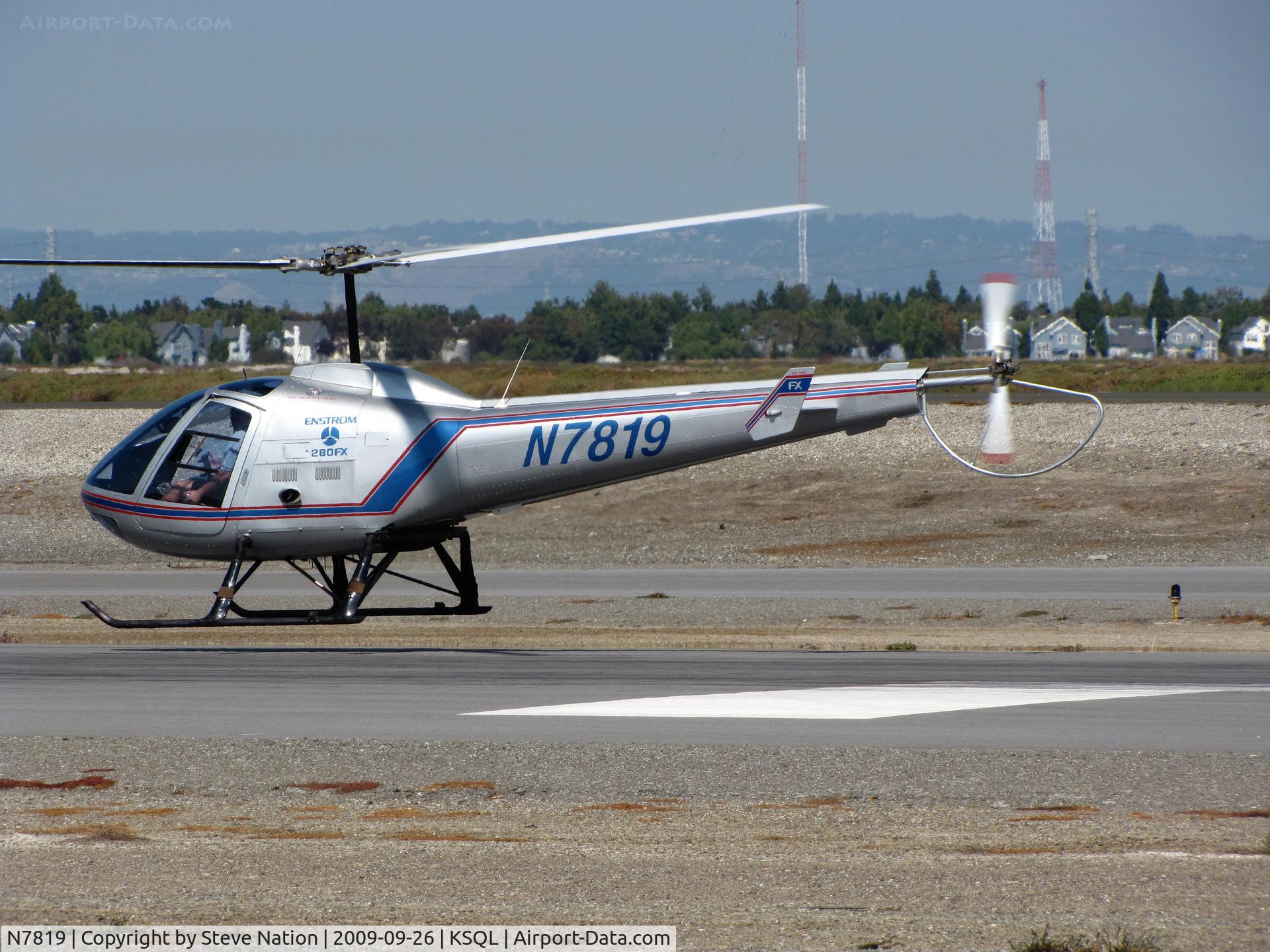 N7819, 2002 Enstrom 280FX Shark C/N 2092, Locally-based 2002 Enstrom 280FX