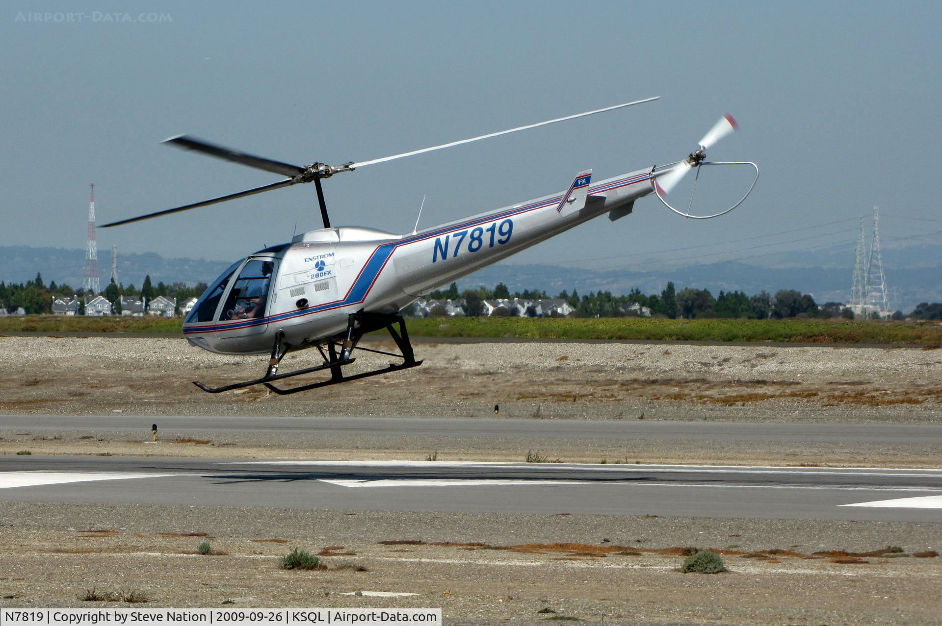 N7819, 2002 Enstrom 280FX Shark C/N 2092, Locally-based 2002 Enstrom 280FX