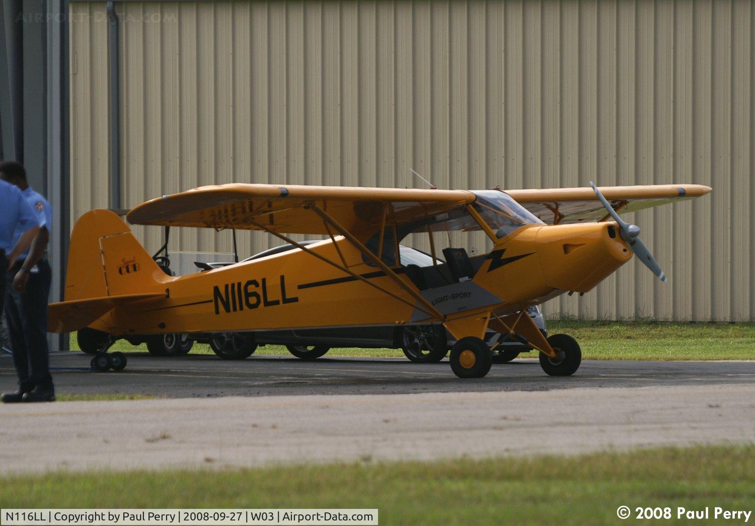 N116LL, American Legend AL11 C/N AL-1114, Saw her in Suffolk a few months prior