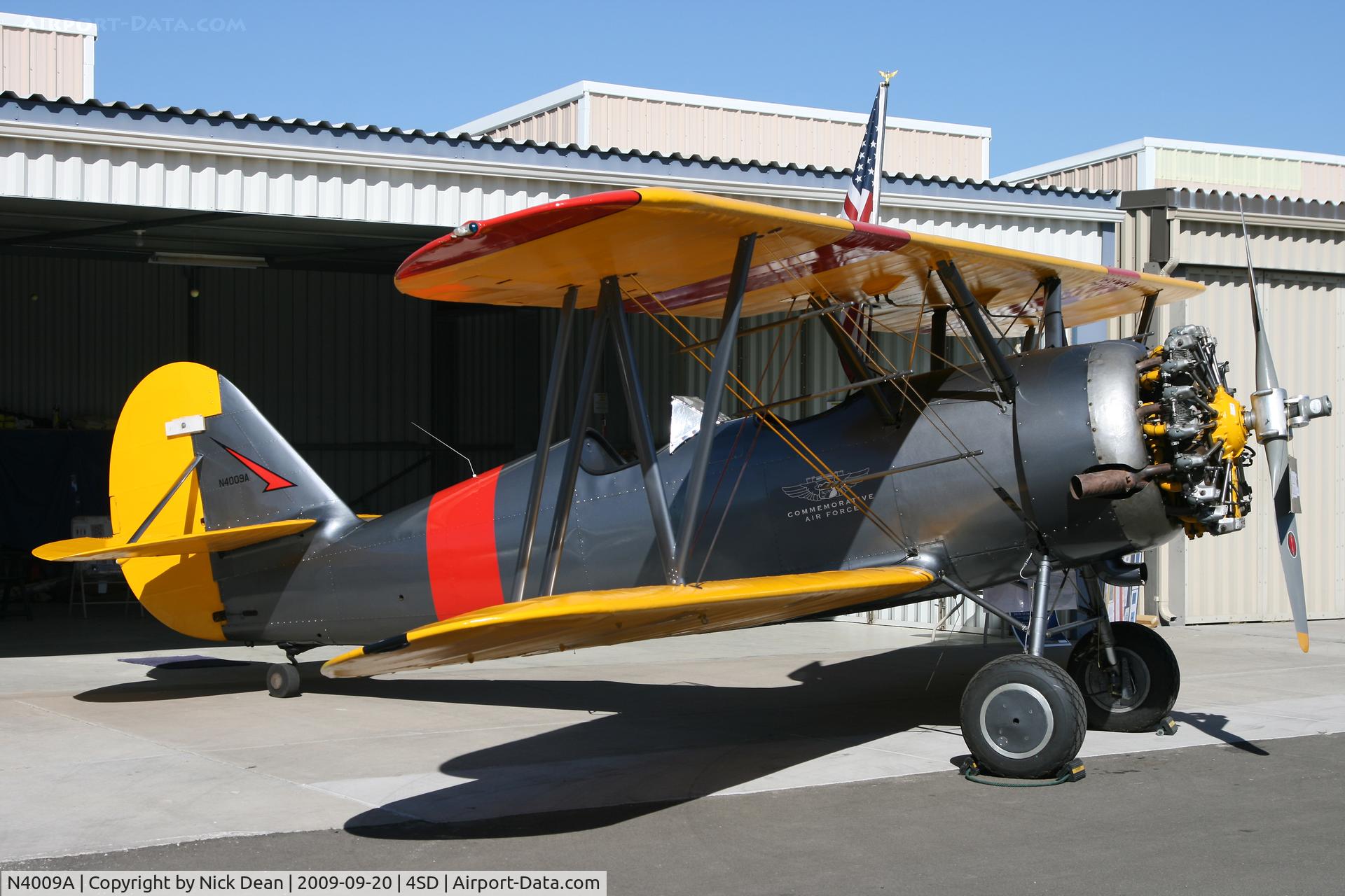 N4009A, 1941 Naval Aircraft Factory N3N-3 C/N 2733, K4SD