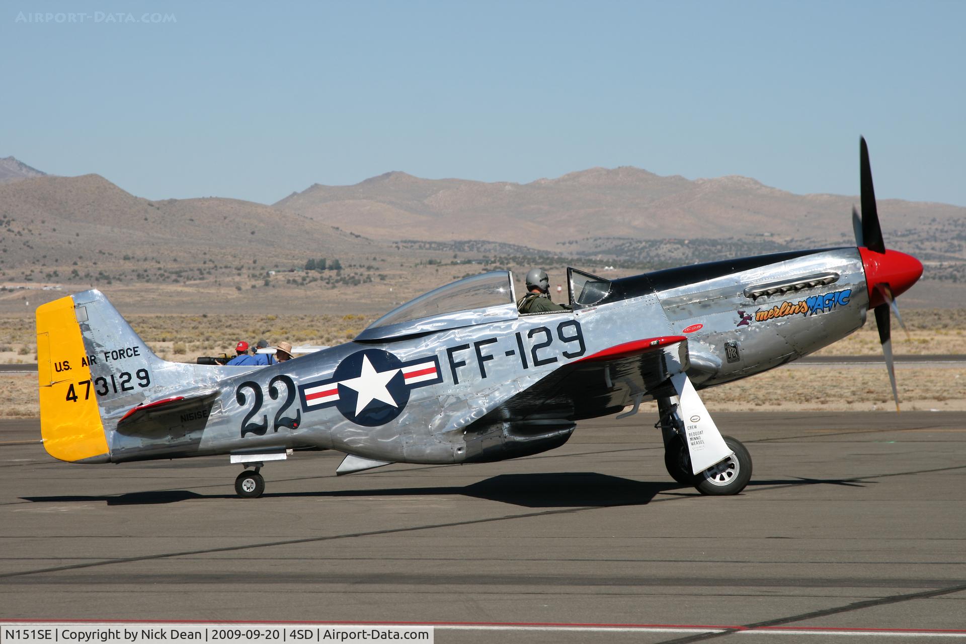 N151SE, 1944 North American P-51D Mustang C/N 122-39588 (44-73129), K4SD
