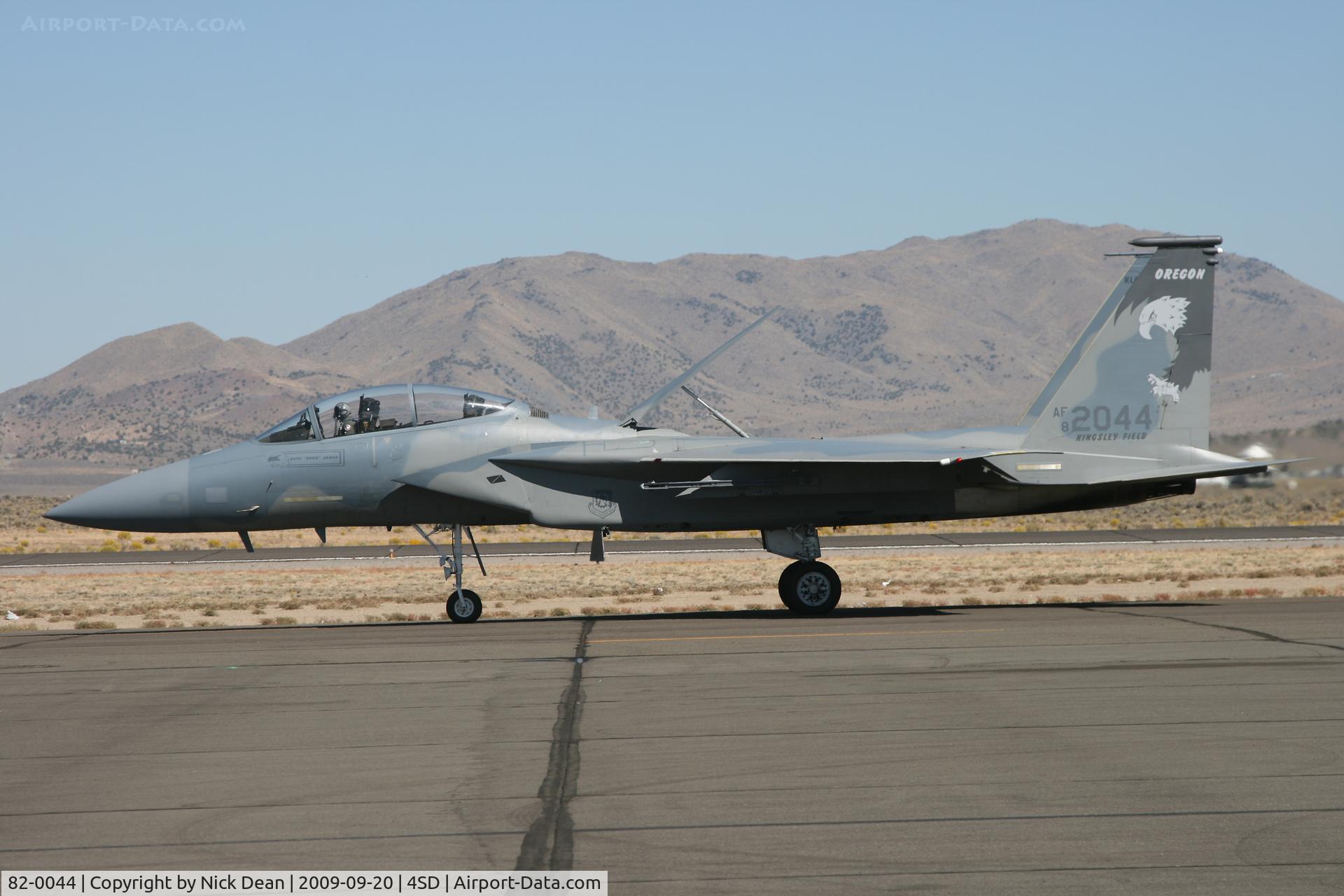 82-0044, 1982 McDonnell Douglas F-15D Eagle C/N 0827/D040, K4SD