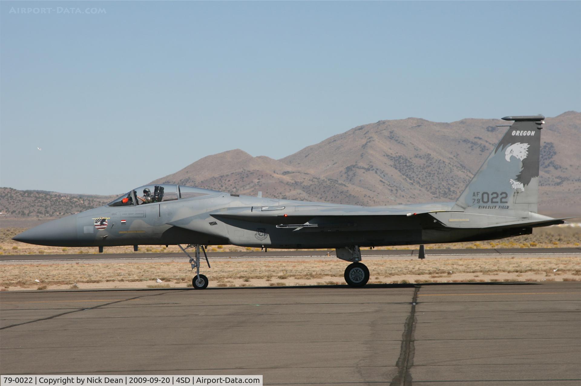 79-0022, 1979 McDonnell Douglas F-15C Eagle C/N 0554/C091, K4SD