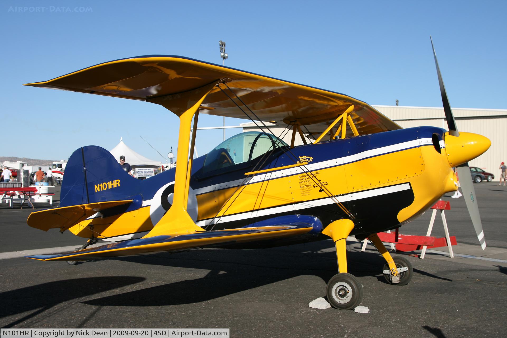 N101HR, 1993 Pitts S-1S Special C/N COBB 001, K4SD