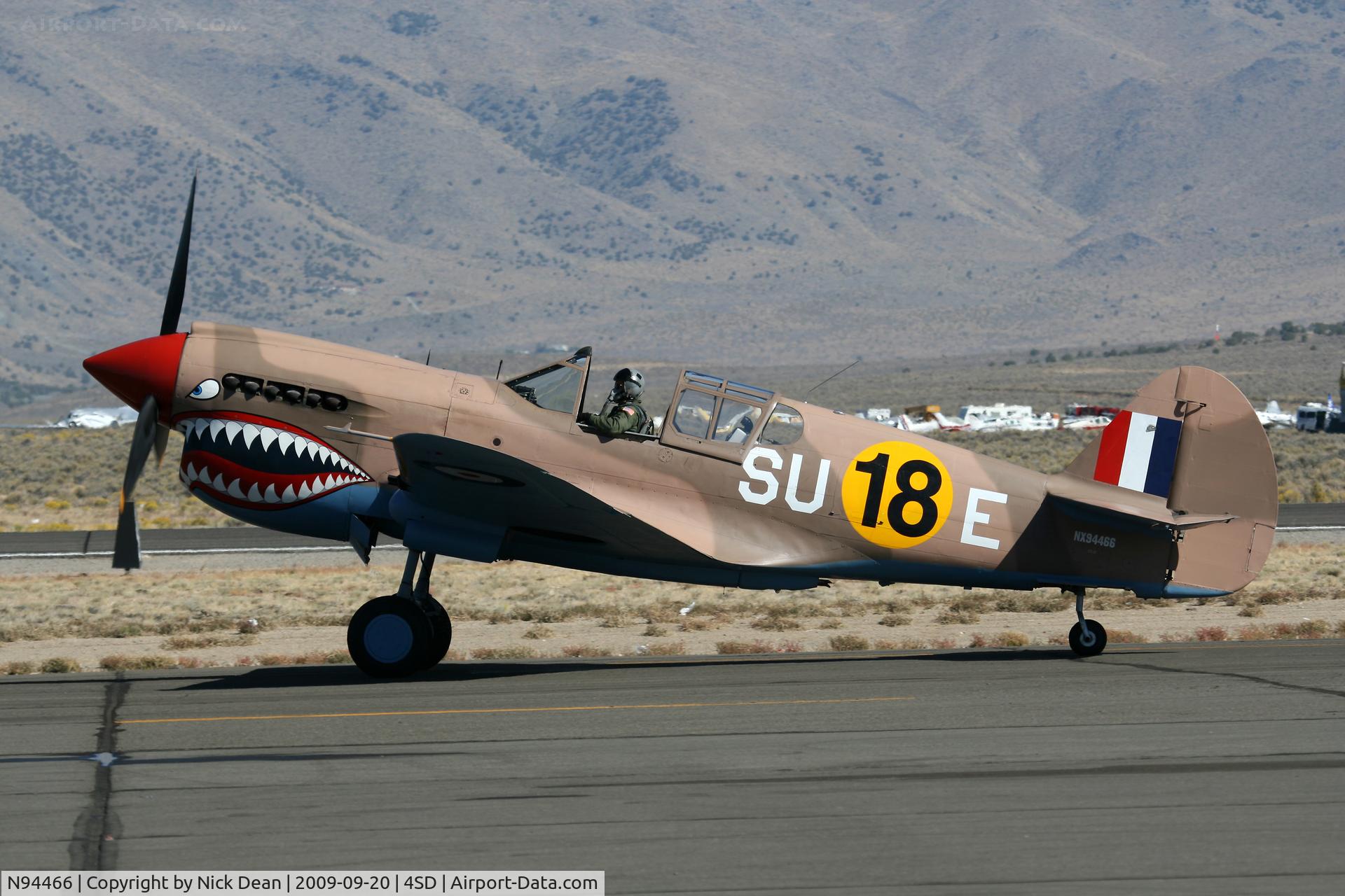 N94466, 1942 Curtiss P-40E C/N AK-899, K4SD c/n 15404