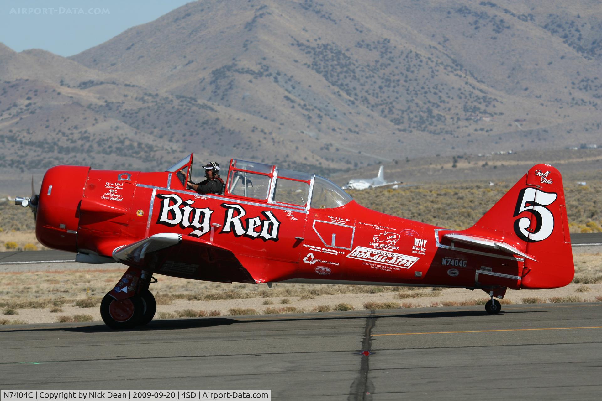 N7404C, 1943 North American SNJ-4 Texan C/N 88-14124, K4SD