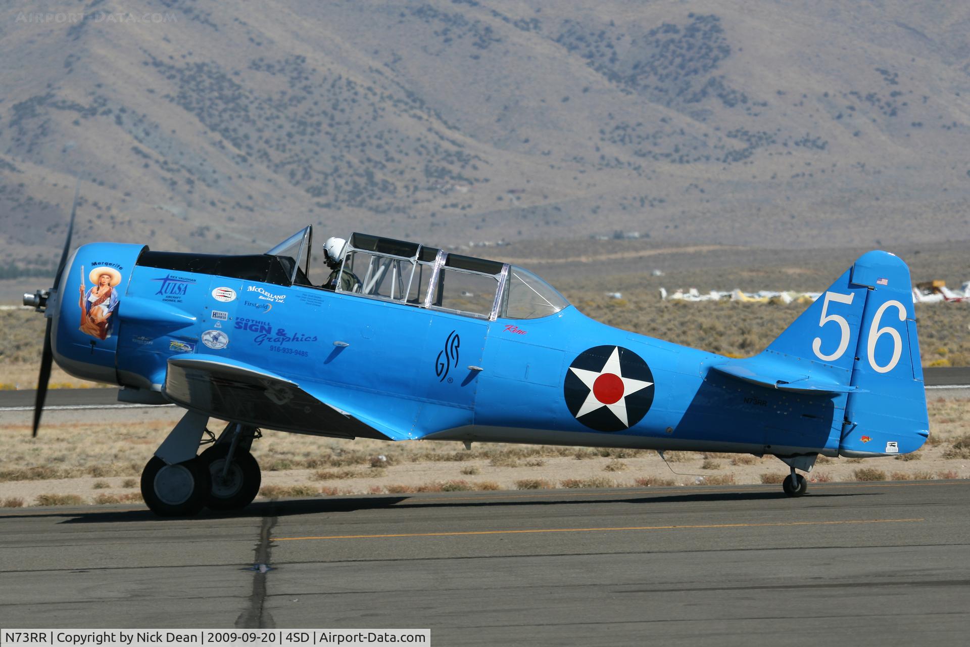 N73RR, 1959 North American SNJ-6 Texan C/N 121-43086, K4SD c/n 121-42964