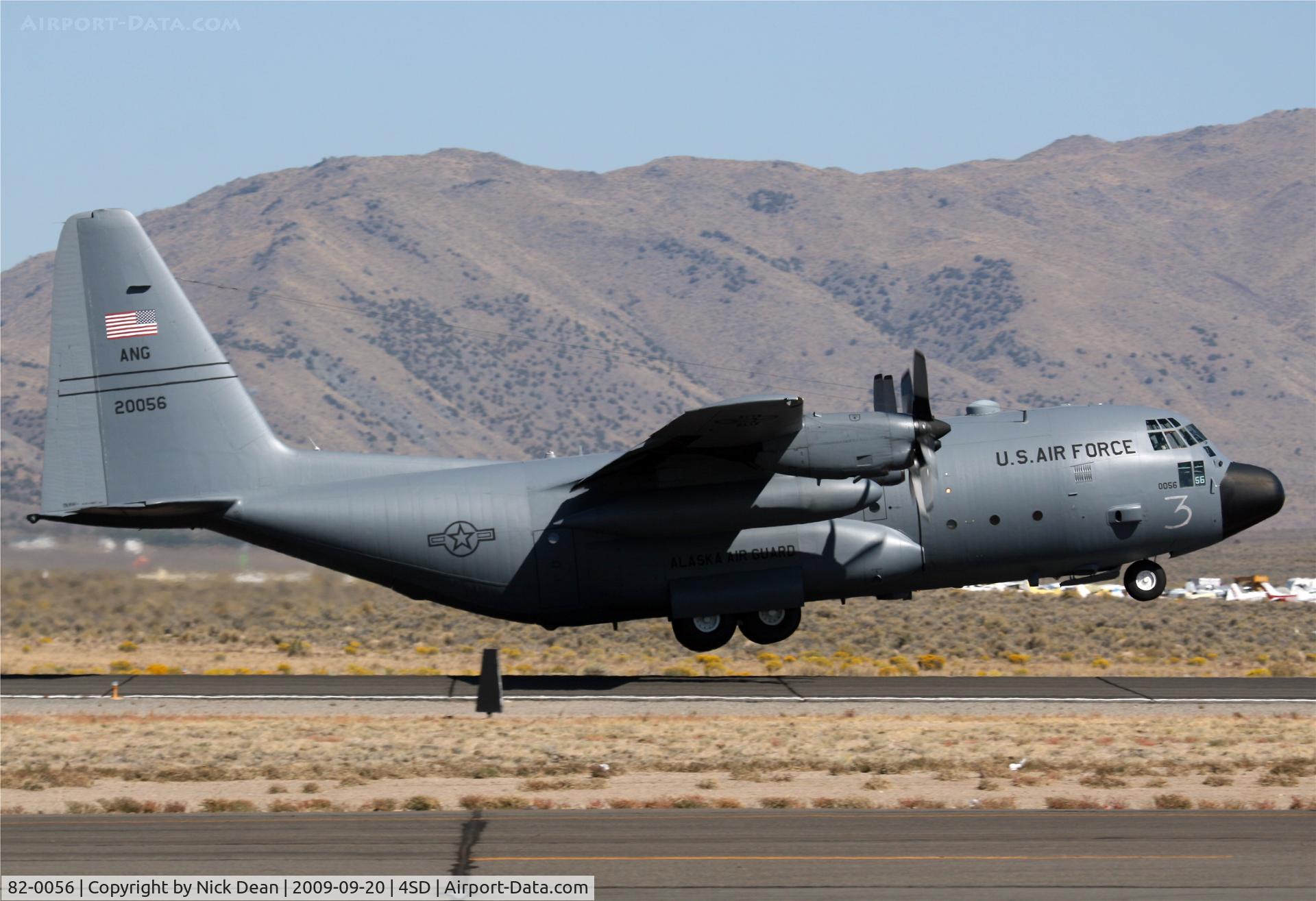 82-0056, 1982 Lockheed C-130H Hercules C/N 382-4971, K4SD