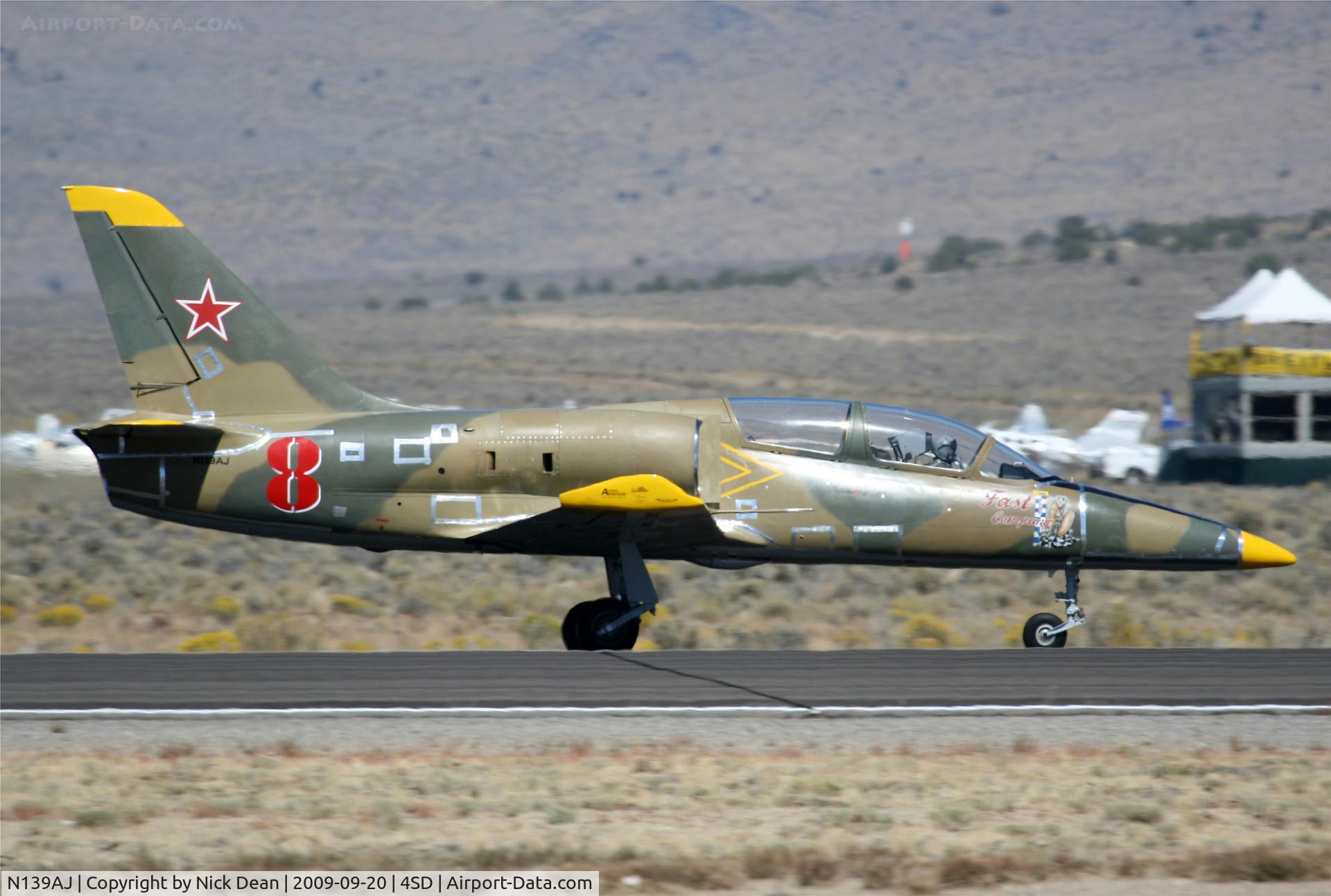 N139AJ, 1974 Aero L-39 Albatros C/N 330214, K4SD