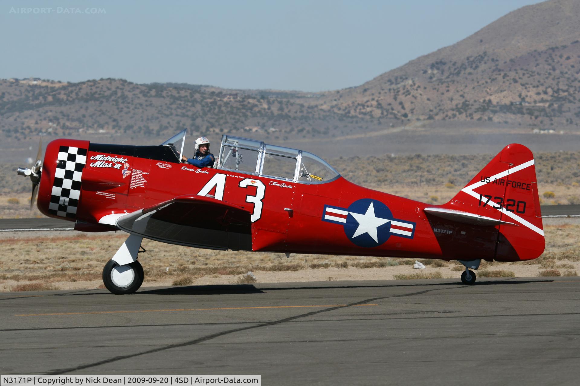 N3171P, 1941 North American AT-6 C/N 7320, K4SD