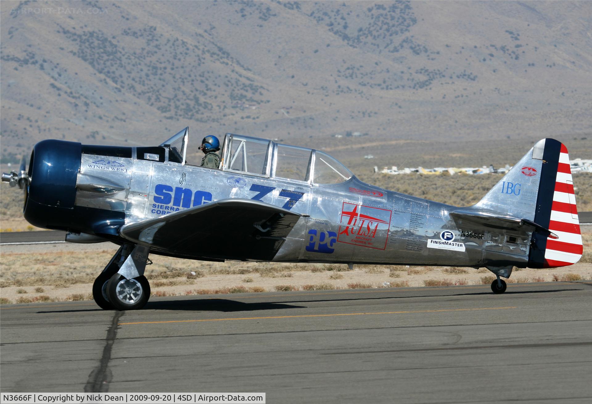 N3666F, North American SNJ-5 Texan Texan C/N 52031, K4SD c/n 88-15244