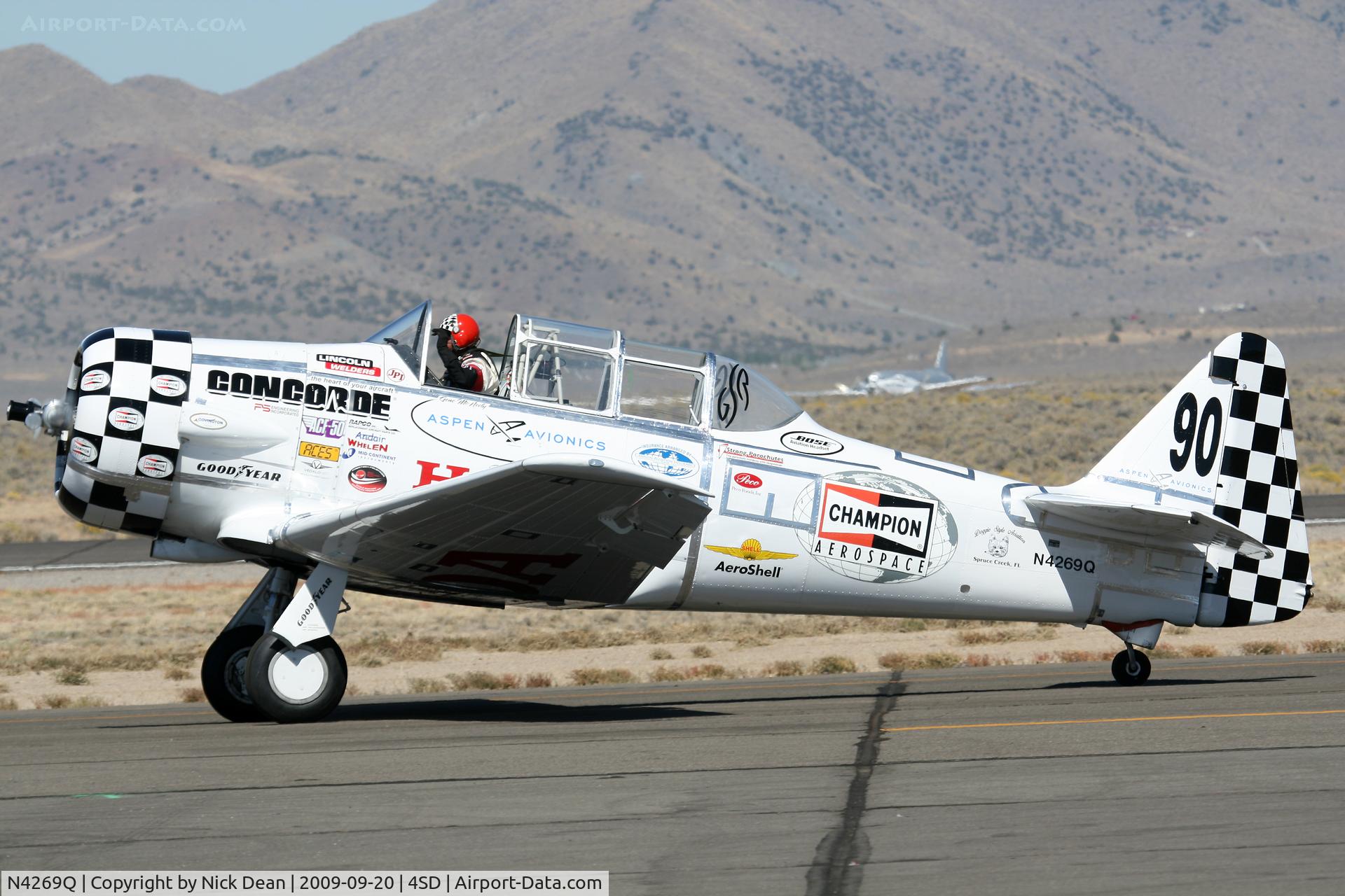 N4269Q, 1953 North American T-6G Texan C/N 197-5, K4SD c/n 197-054