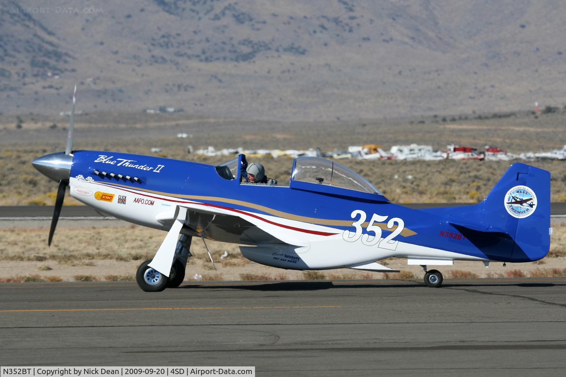 N352BT, 2009 Papa 51 Thunder Mustang C/N JHTM017, K4SD