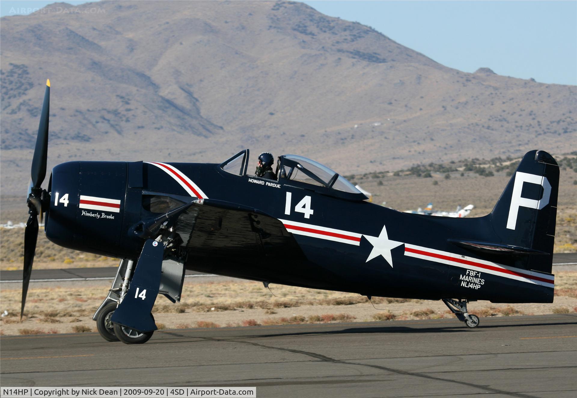 N14HP, 1945 Grumman F8F-1 Bearcat C/N D.10, K4SD