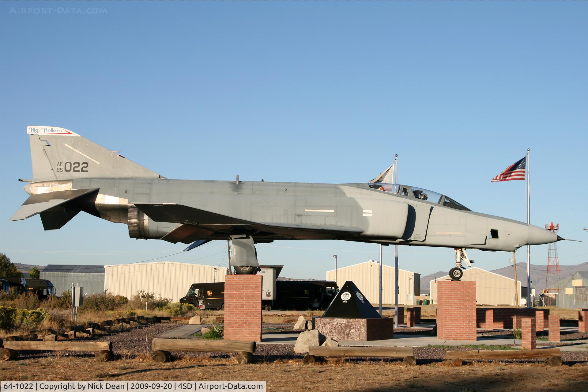 64-1022, 1964 McDonnell RF-4C Phantom II C/N 808, KSVE Incorrectly painted as a 65 fiscal airframe