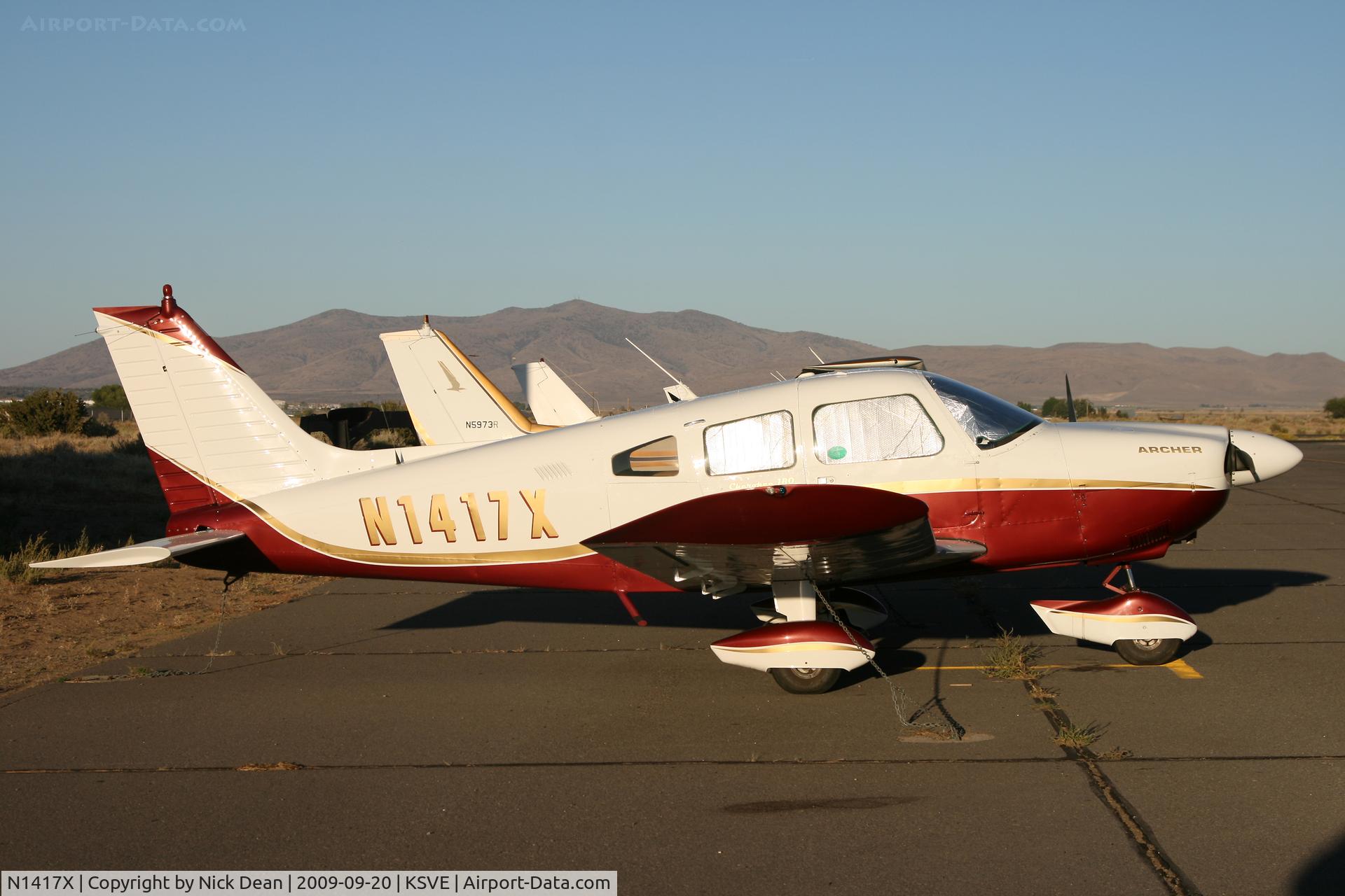 N1417X, 1975 Piper PA-28-180 C/N 28-7505226, KSVE