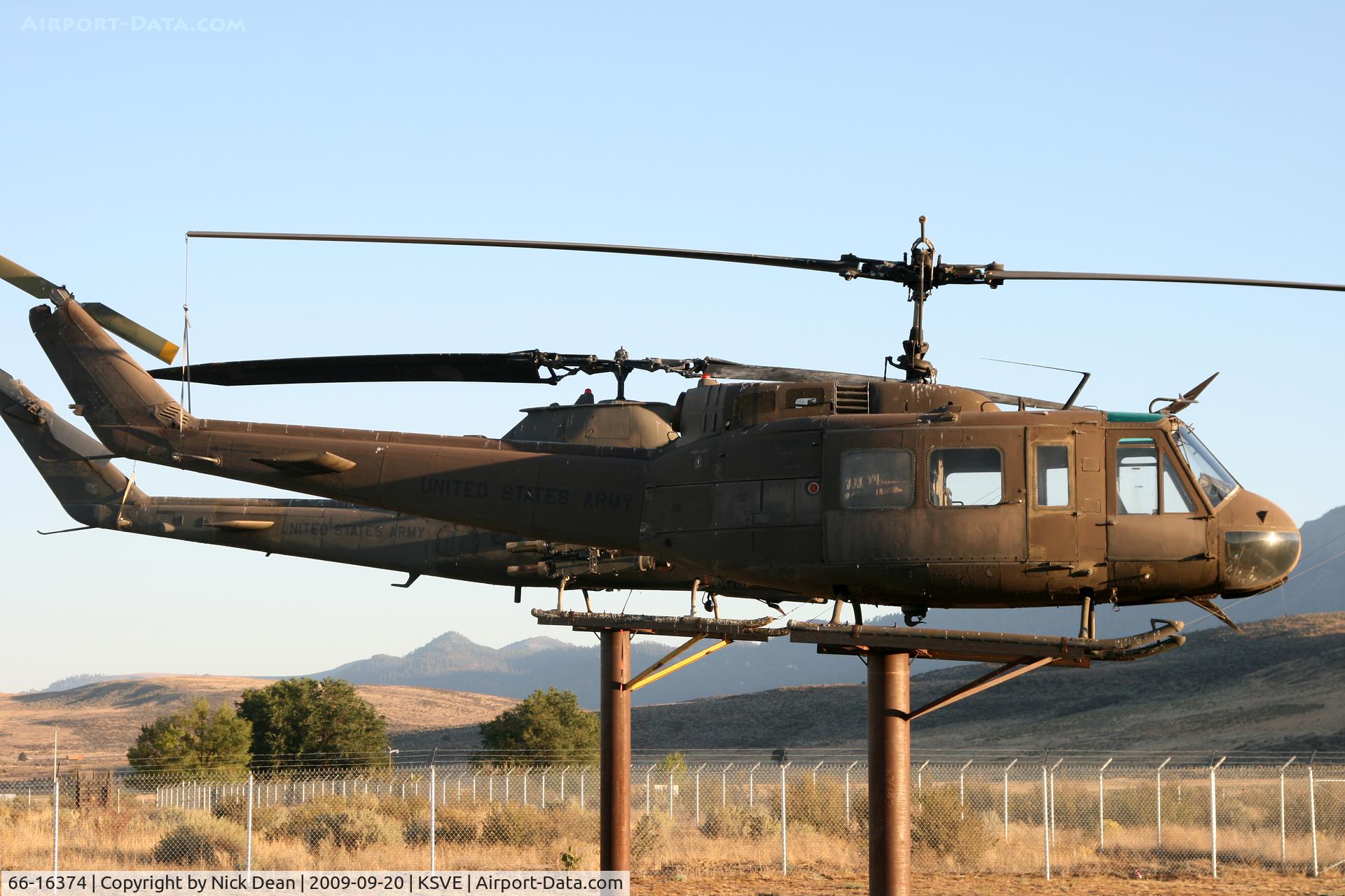 66-16374, 1966 Bell UH-1V Iroquois C/N 8568, KSVE