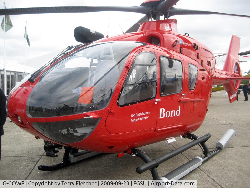 G-GOWF, 2009 Eurocopter EC-135T-2+ C/N 0785, Exhibited at HeliTech 2009 at Duxford