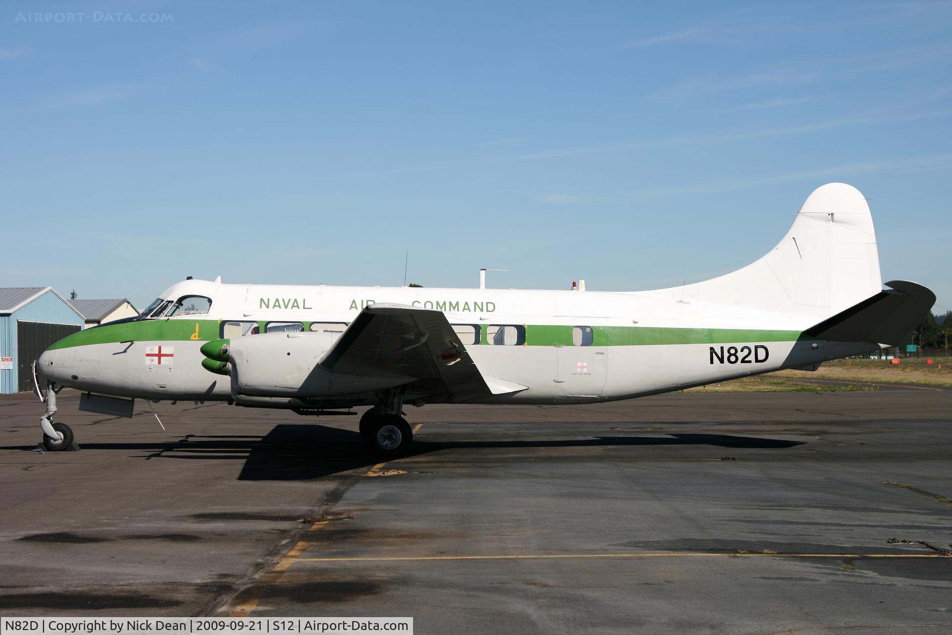 N82D, 1958 De Havilland DH-114 Heron C/N 14130, KS12