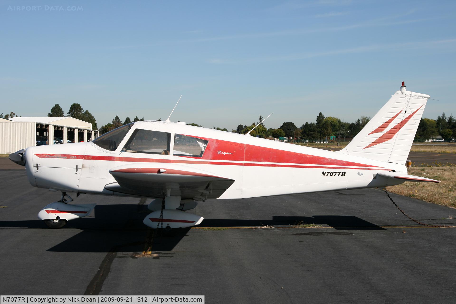 N7077R, 1966 Piper PA-28-140 C/N 28-21778, KS12