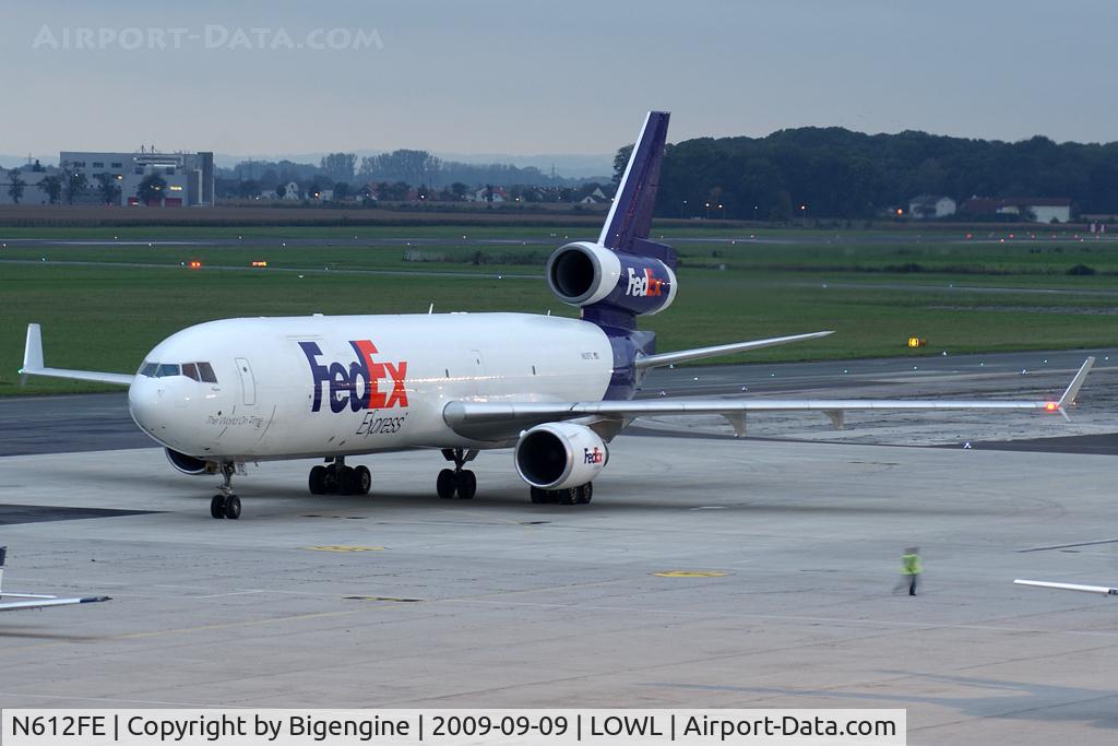 N612FE, 1993 McDonnell Douglas MD-11F C/N 48605, A big Airplane on this Day!