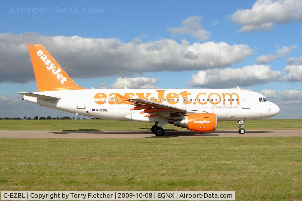 G-EZBL, 2007 Airbus A319-111 C/N 3053, Easyjet A319 at EMA