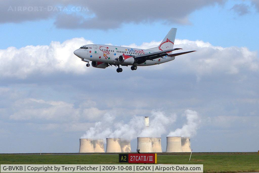 G-BVKB, 1994 Boeing 737-59D C/N 27268, BMI Baby B737 on finals to EMA