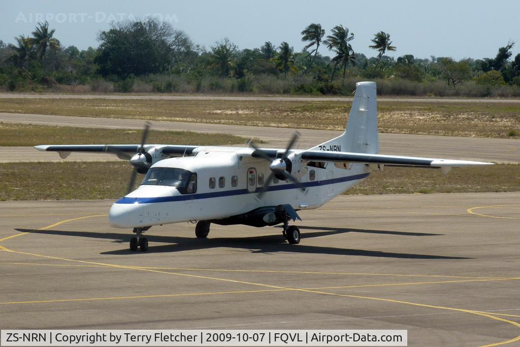 ZS-NRN, 1983 Dornier 228-200F C/N 8021, Do228 at Vilanculos , Mozambique
