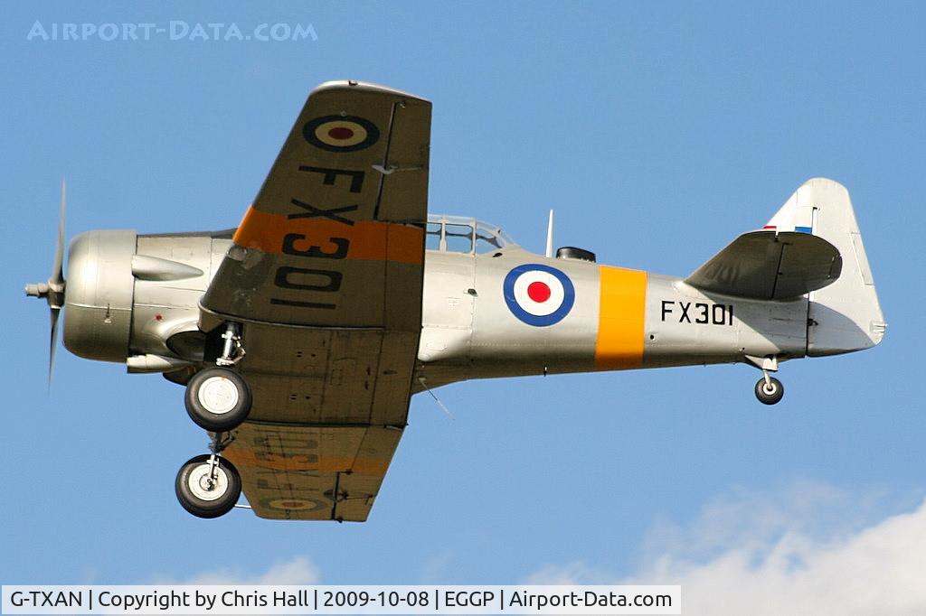 G-TXAN, 1943 North American AT-6D Harvard III C/N 88-14722 (41-33882), Broken Wing Aviation, ex G-JUDI