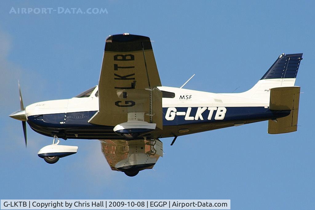 G-LKTB, 2001 Piper PA-28-181 Cherokee Archer III C/N 2843496, Top Cat Aviation Ltd