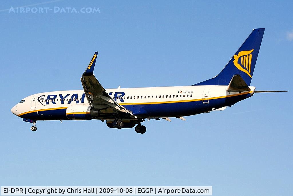 EI-DPR, 2007 Boeing 737-8AS C/N 33614, Ryanair