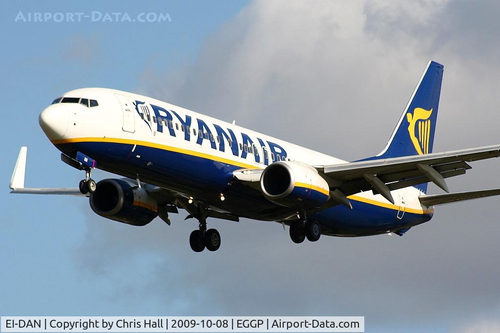 EI-DAN, 2003 Boeing 737-8AS C/N 33549, Ryanair