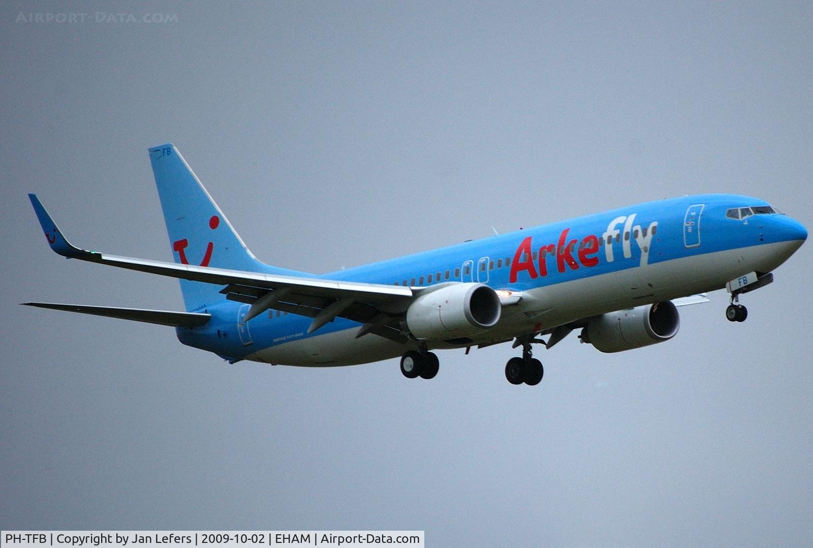 PH-TFB, 2009 Boeing 737-8K5 C/N 35149, ArkeFly Boeing