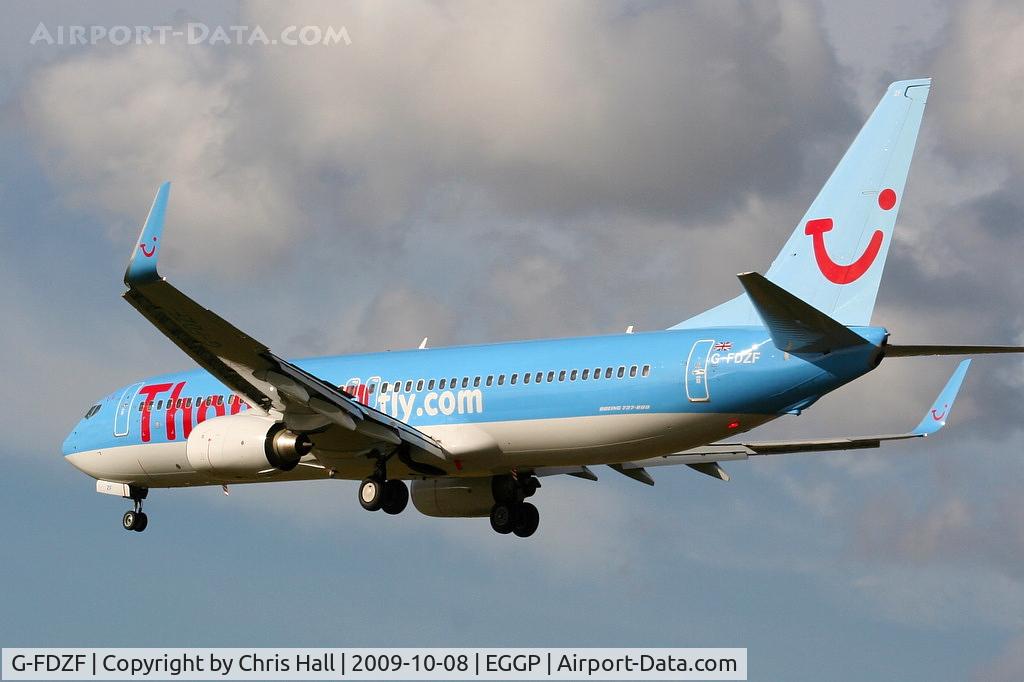 G-FDZF, 2008 Boeing 737-8K5 C/N 35138, Thomson