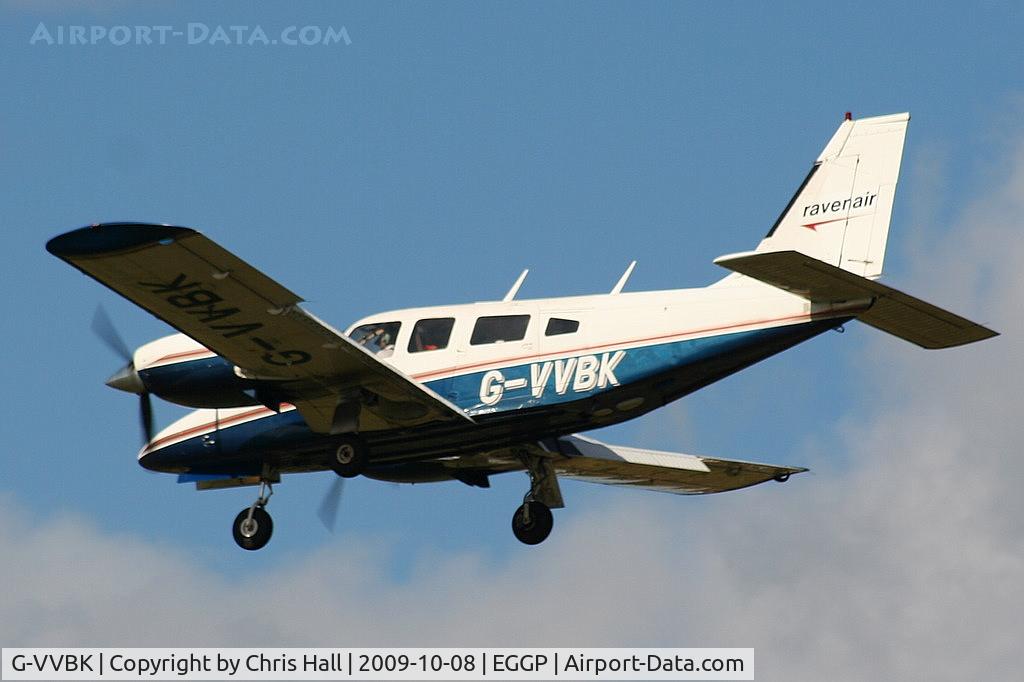 G-VVBK, 1975 Piper PA-34-200T Seneca II C/N 34-7570303, Ravenair