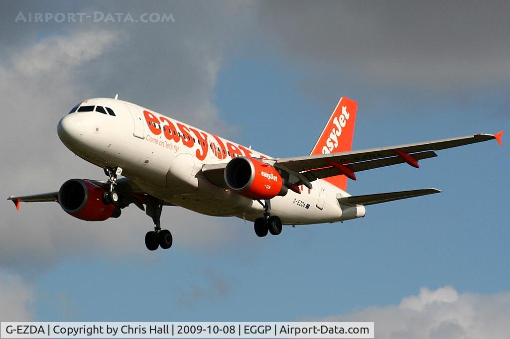 G-EZDA, 2008 Airbus A319-111 C/N 3413, Easyjet