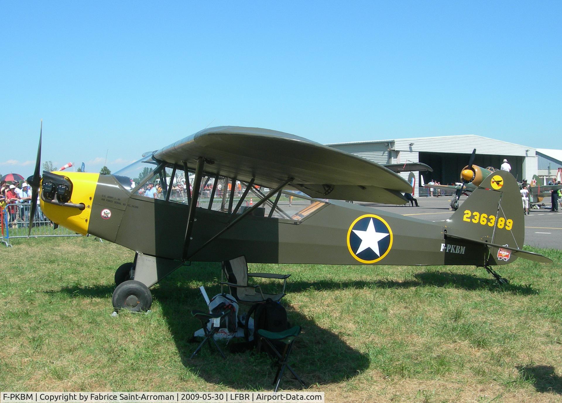 F-PKBM, Constructeur Amateur FLAMME P F-01 C/N 01, at Muret Air Expo, 30th may 2009